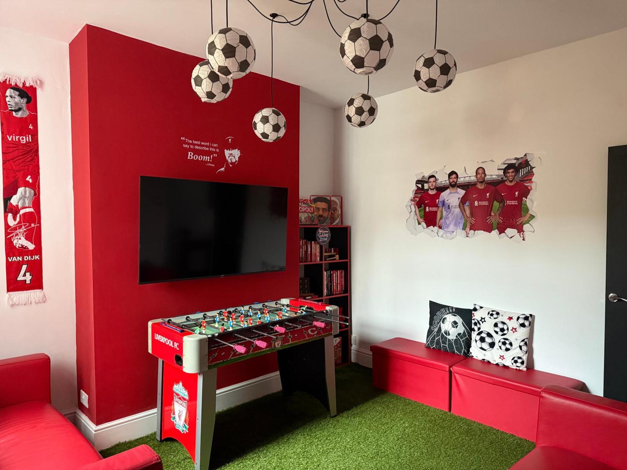 Villa Anfield Abode - Entire Lfc Themed House Liverpool Exterior foto