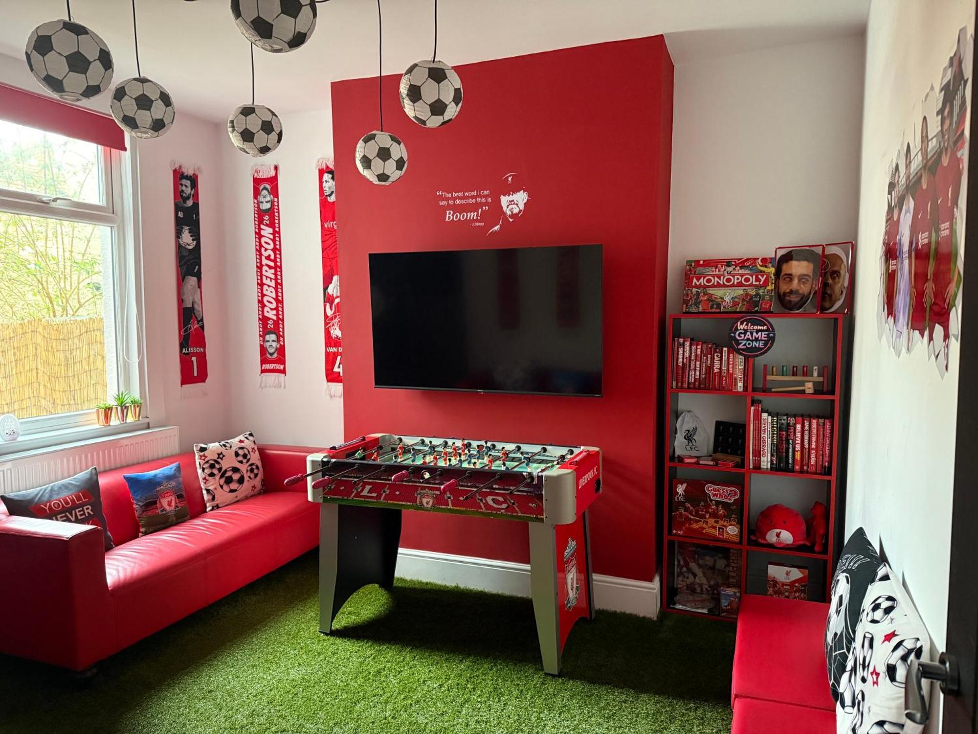 Villa Anfield Abode - Entire Lfc Themed House Liverpool Exterior foto